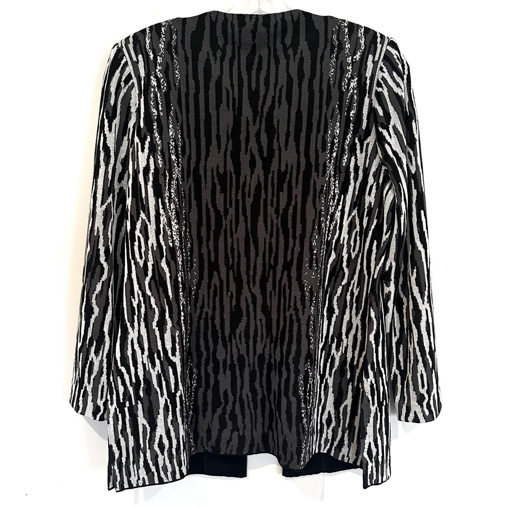 Ming Wang Heritage Collection Cardigan Sweater Women's Small Petite Black NWT - Picture 6 of 6